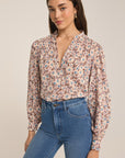 ESME LA PAZ FLORAL BLOUSE