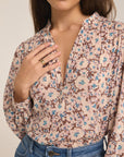 ESME LA PAZ FLORAL BLOUSE