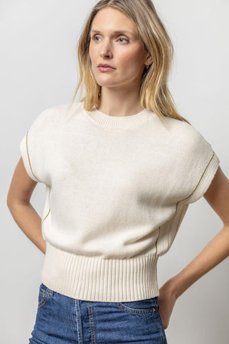 Wedge Pullover Sweater