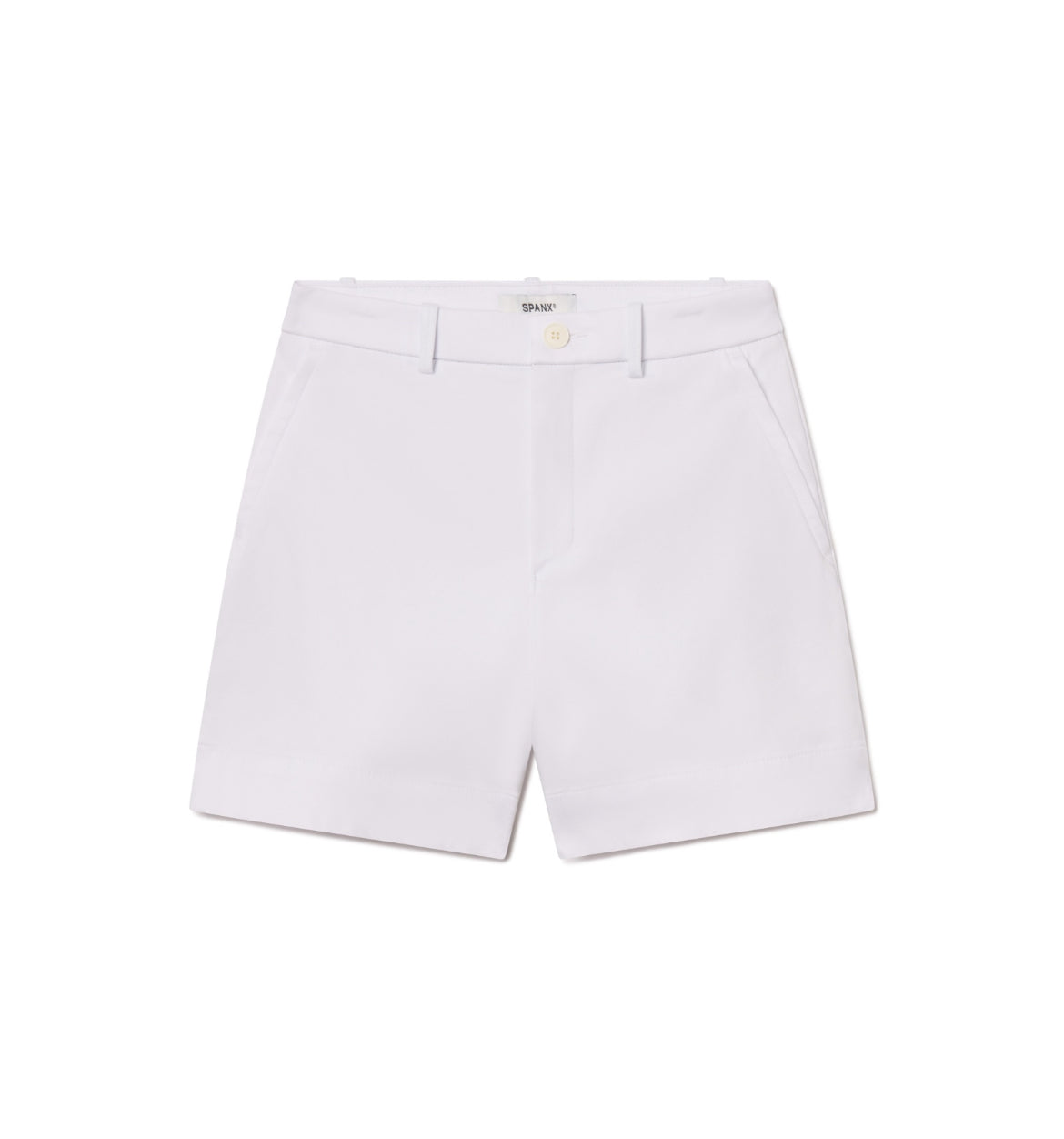 Stretch Twill Short - 5&quot; in White