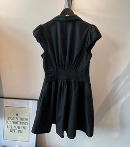 Chester Denim Mini Dress - Black