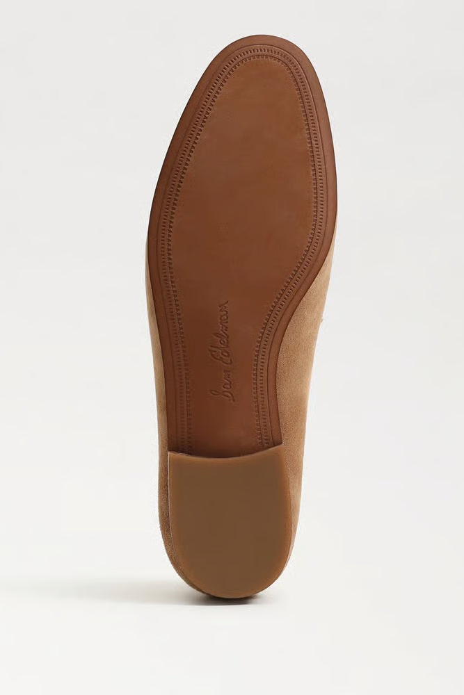 Loraine Bit Loafer in Cypress Tan Suede - Sam Edelman