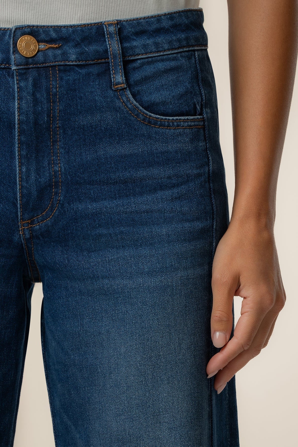 Meg Wide Leg Denim - Curator Wash