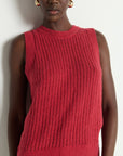 Elliana Sweater in Heartbeat Red