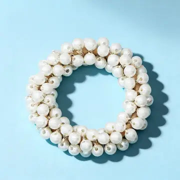 2-in-1 Beaded Hair Tie Bracelet