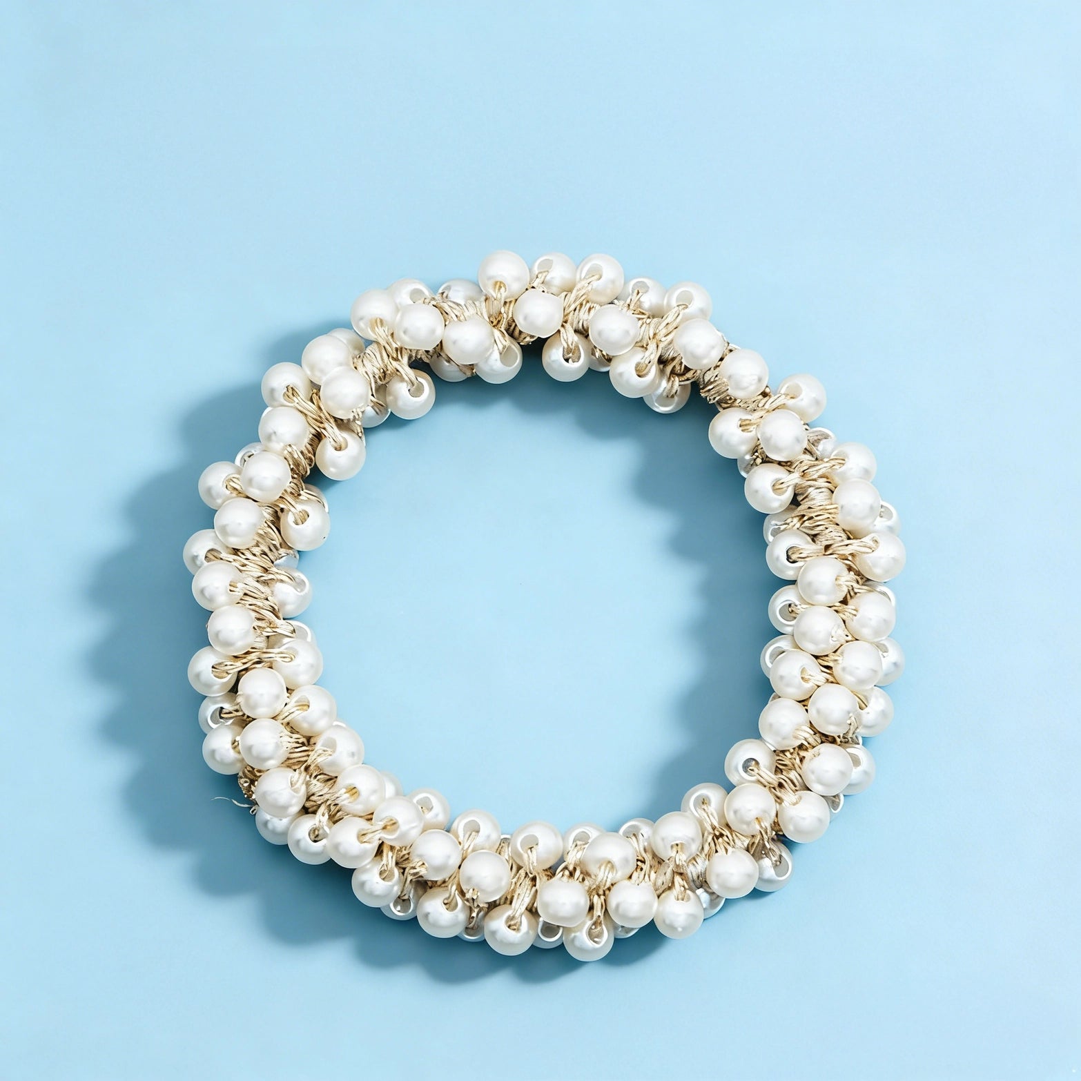2-in-1 Beaded Hair Tie Bracelet