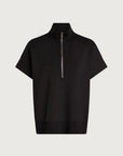 Ritchie Short Sleeve Sweat Shirt - Black