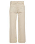 Beige pants on a white background