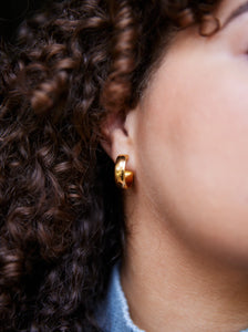 Stride Hoops - Gold Plated