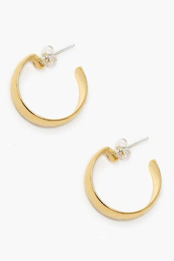 Stride Hoops by ABLE - Gold Plated