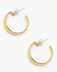 Stride Hoops by ABLE - Gold Plated