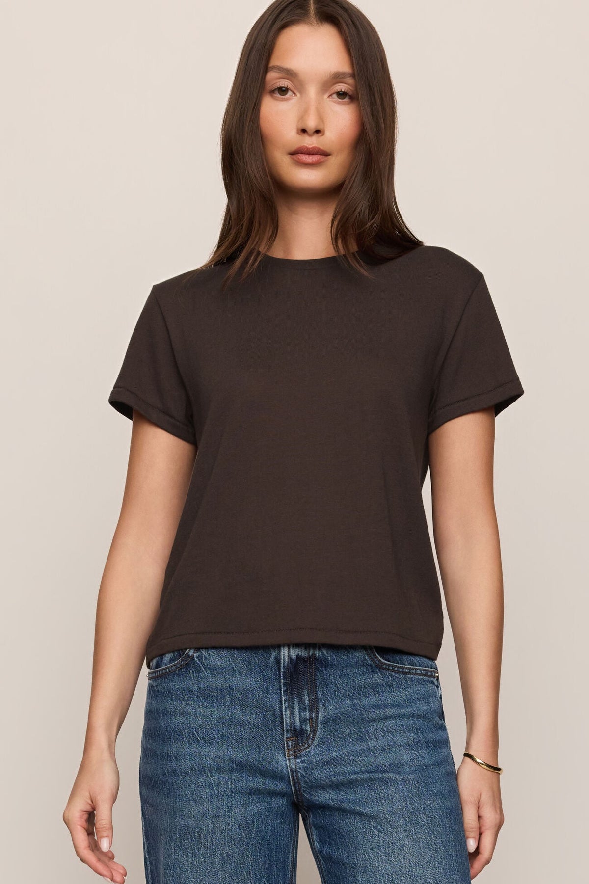 Tourist Tee by Z Supply in Cocoa Bean