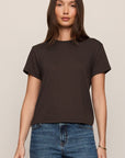 Tourist Tee by Z Supply in Cocoa Bean