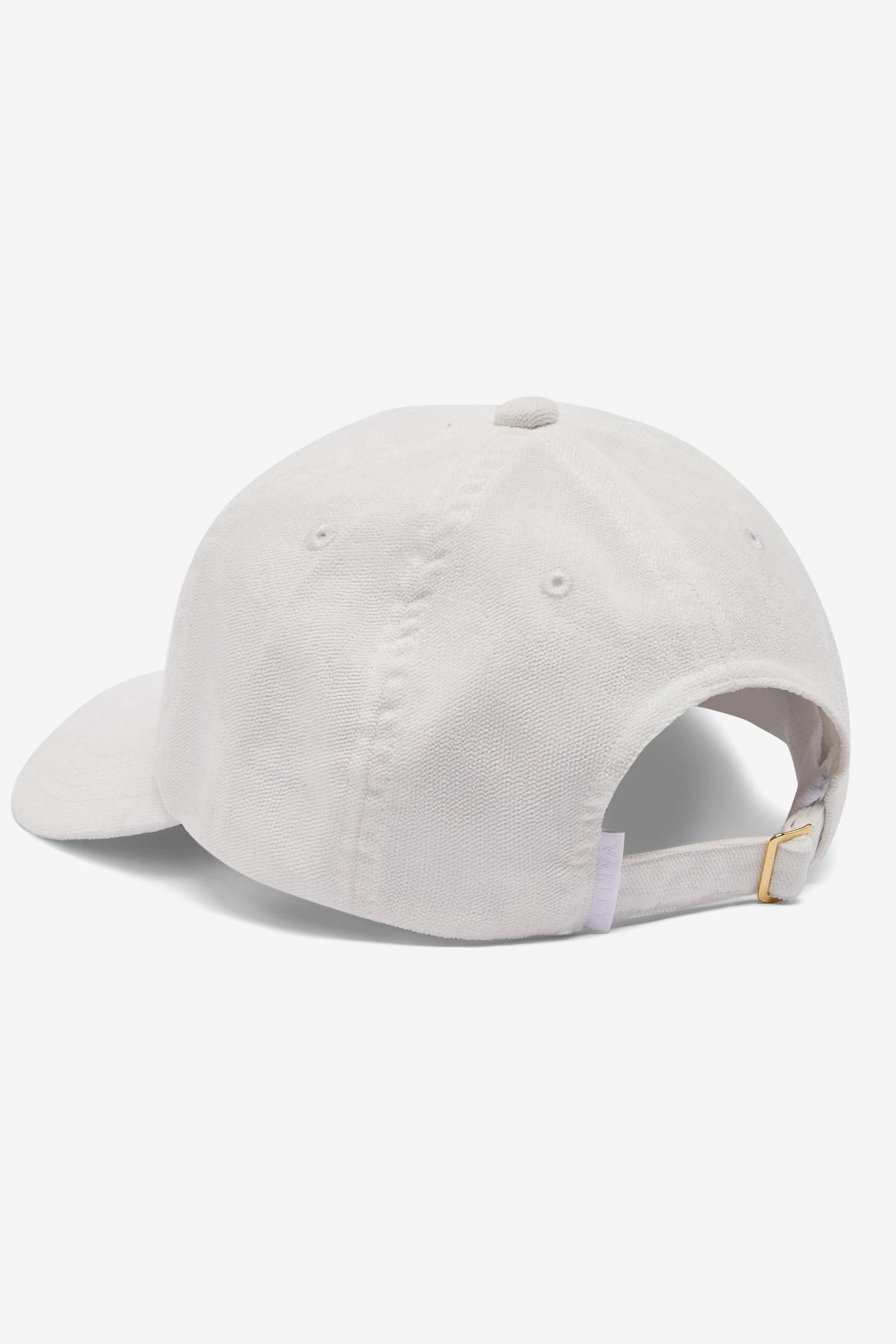 Light gray baseball cap on a white background
