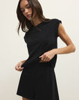 Camino Jersey Top - Black