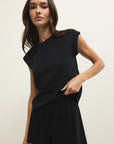 Camino Jersey Top - Black