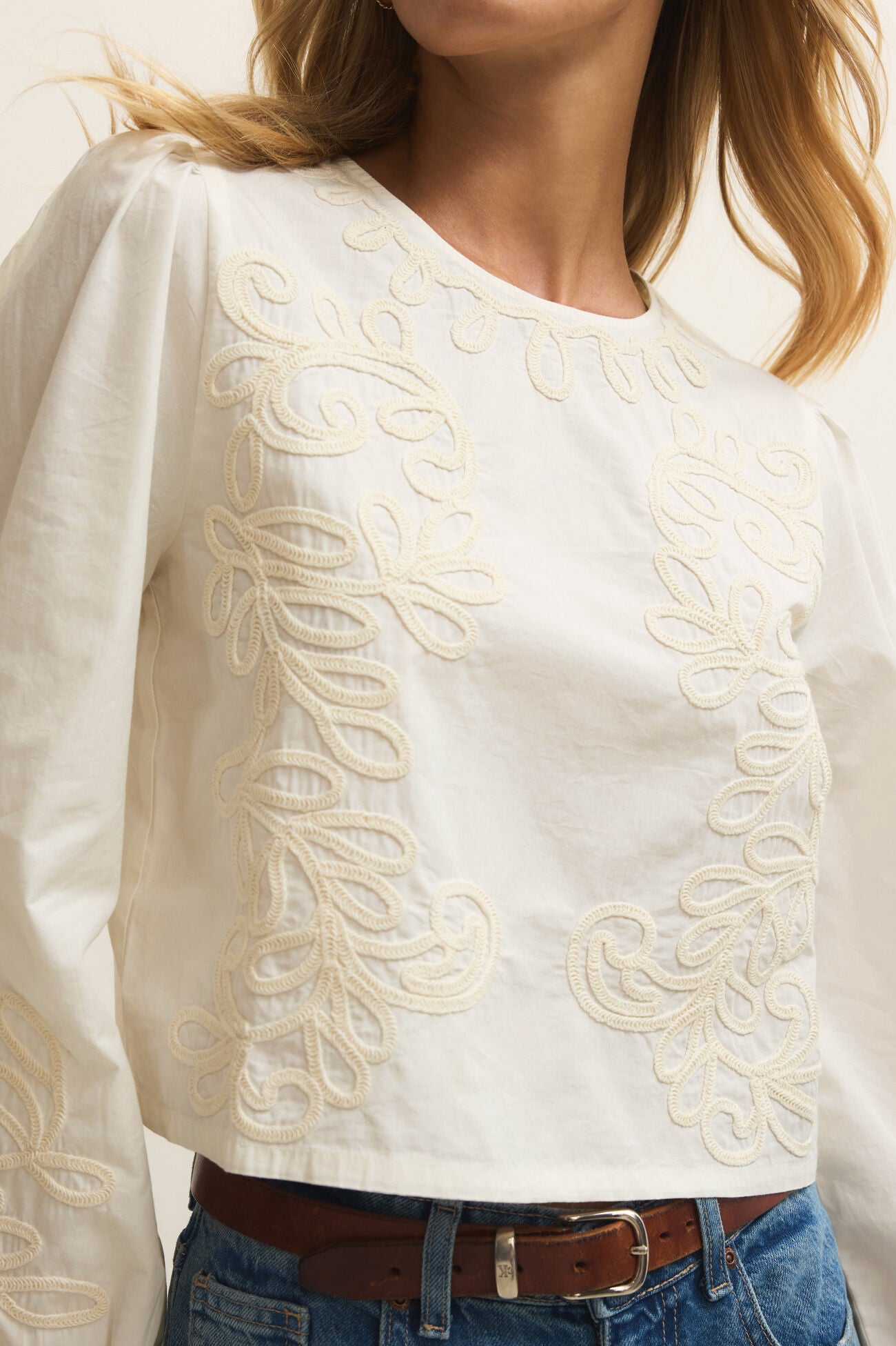 Tatiana Embroidered Top