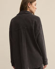 All Day Knit Denim Jacket - Vintage Black