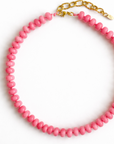 Refined Stone Bead Necklace