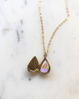 Brandy Locket Necklace
