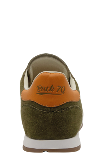 Asian W26 Sneaker in Army by Back 70