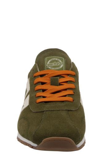 Asian W26 Sneaker in Army by Back 70