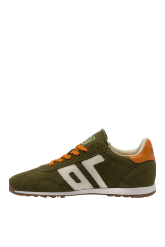 Asian W26 Sneaker in Army by Back 70