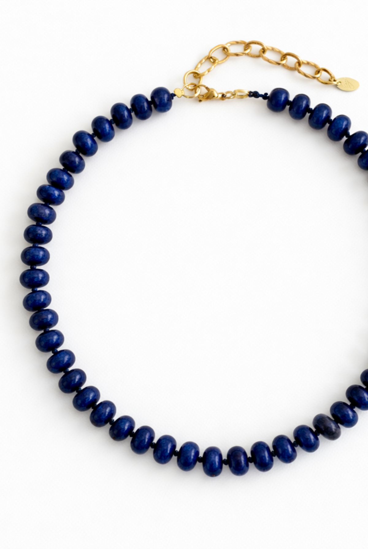Refined Stone Bead Necklace