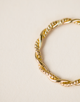 Braided Twist Ring by ABLE - Gold-filled