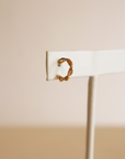 Braided Mini Hoops by ABLE - gold-filled