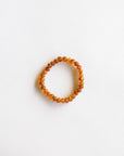 Raw Cognac Baltic Amber Stretch Bracelet