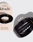 Black Flat Cloud Clip - Medium