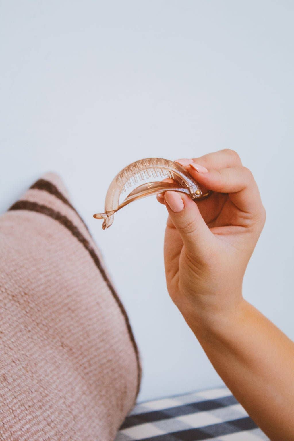 Ponytail Cuff: Pink