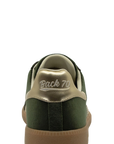 Cloud W26 Sneaker Velvet Olive Gold by Back 70