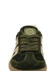 Cloud W26 Sneaker Velvet Olive Gold by Back 70