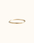 Hammered Stacking Ring by ABLE - gold-filled