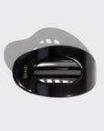 Black Flat Cloud Clip - Medium