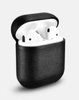 Leather AirPods Case - Black