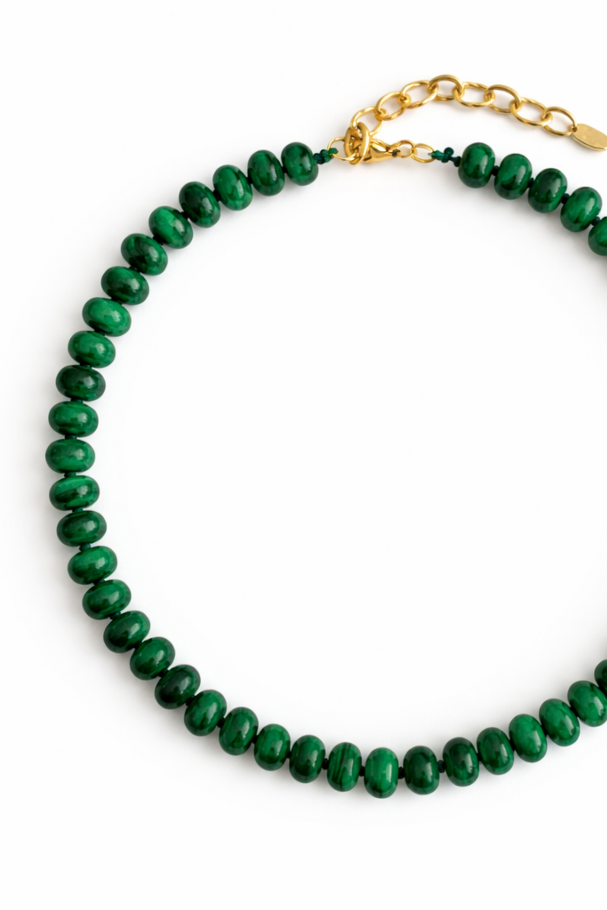 Refined Stone Bead Necklace