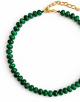 Refined Stone Bead Necklace