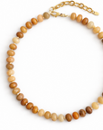 Refined Stone Bead Necklace