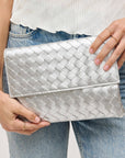 Ivy Woven Clutch