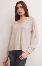 Load image into Gallery viewer, Wilder Cloud V-Neck Long Sleeve Top