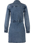 Arlington Long Sleeve Denim Mini Dress