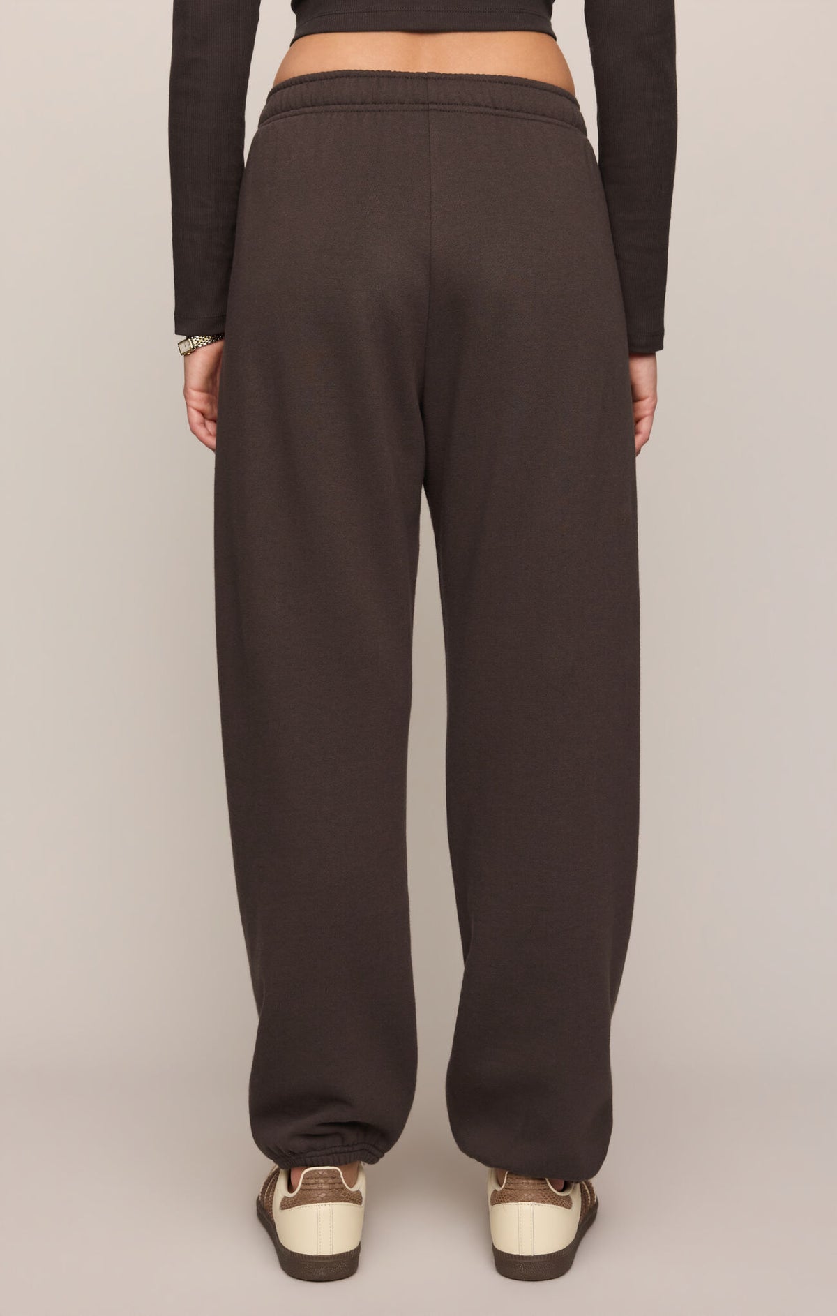 Uptown Classic Fleece Jogger by Z Supply in Cocoa Bean