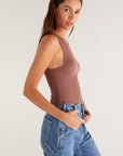 Hannah Cropped Rib Tank