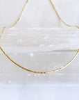 Curved Bar Necklace