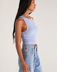 Hannah Cropped Rib Tank