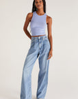 Hannah Cropped Rib Tank