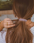 Ponytail Cuff: Pink